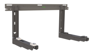 MG 440L wandconsole 800mm antracietgrijs RAL7016