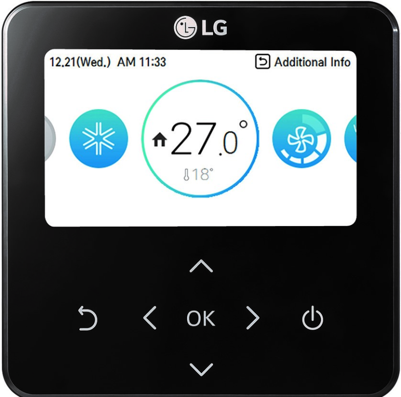 PREMTBB11 LG Standard III Zwart (RS3) Bedrade Bediening