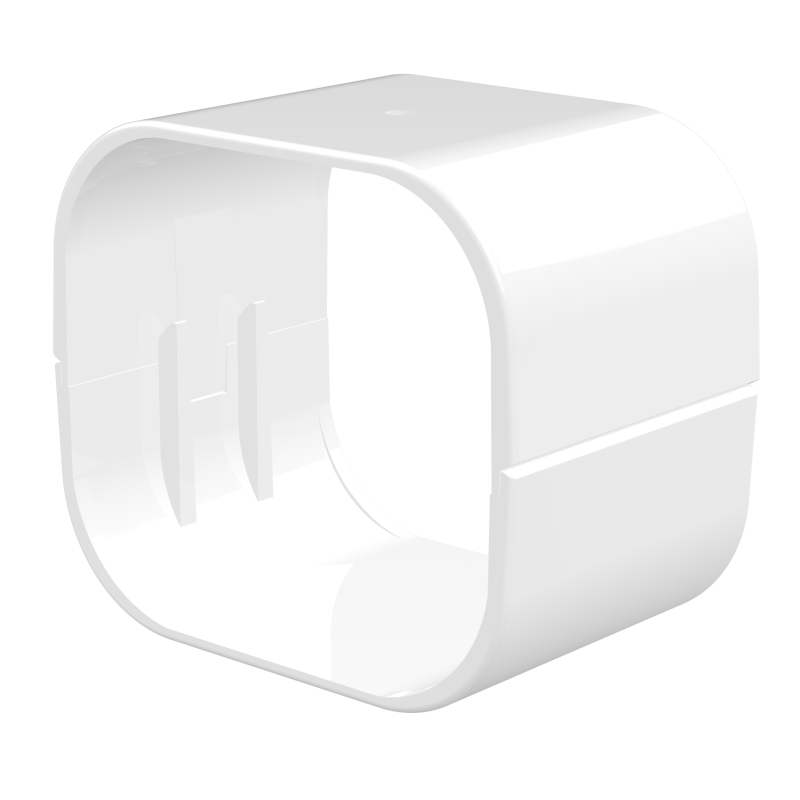 MG-72 Tecnosystemi verbindingsstuk NEW LINE - wit RAL9010