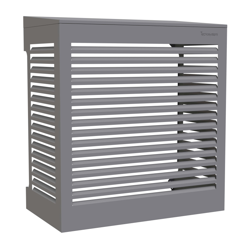 Tecnosystemi omkasting met hellend dak Large antracietgrijs (RAL 7016)