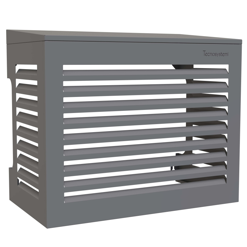 Tecnosystemi omkasting met hellend dak Small antracietgrijs (RAL 7016)