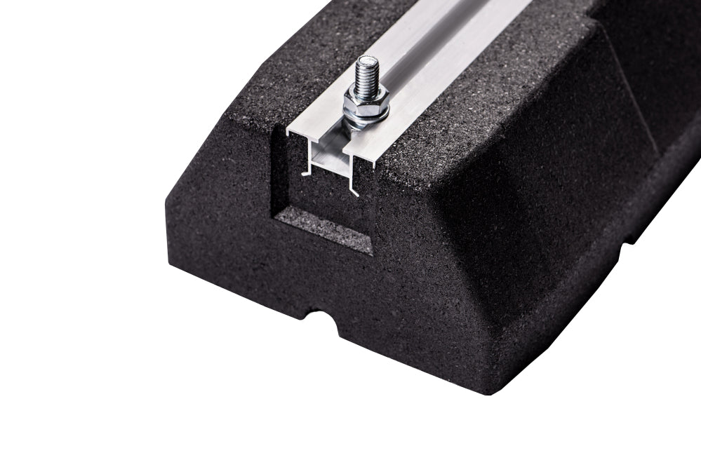 RB100-0/180 Castel opstellingsbalk 1000 mm (set a 2 stuks) incl. boutenset