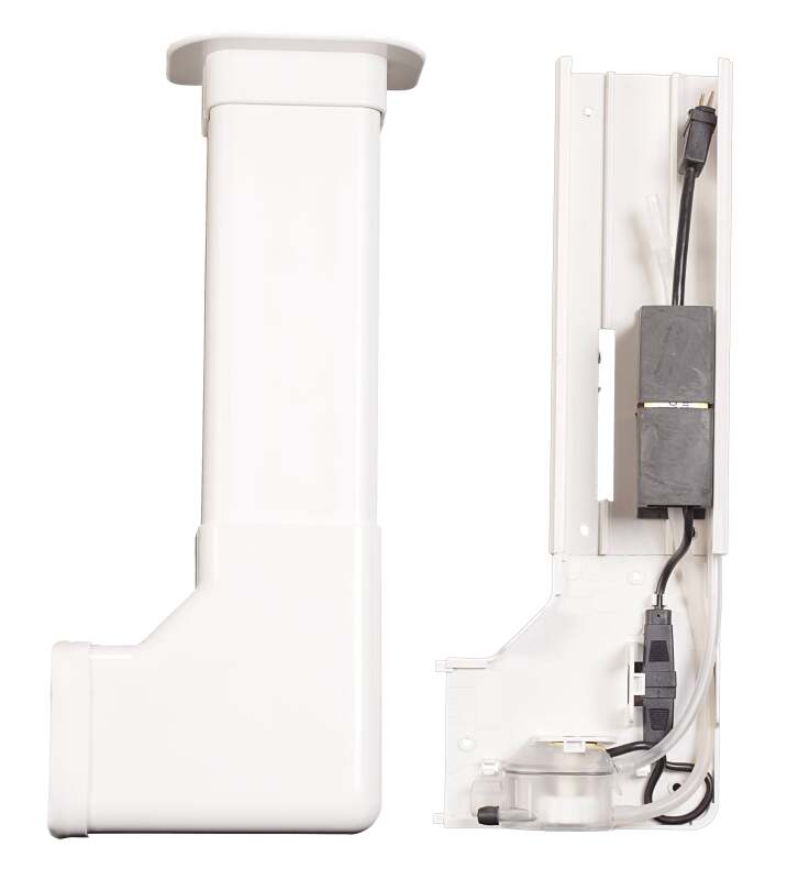 Flowatch Design Siccom condenspomp met leidinggoot wit