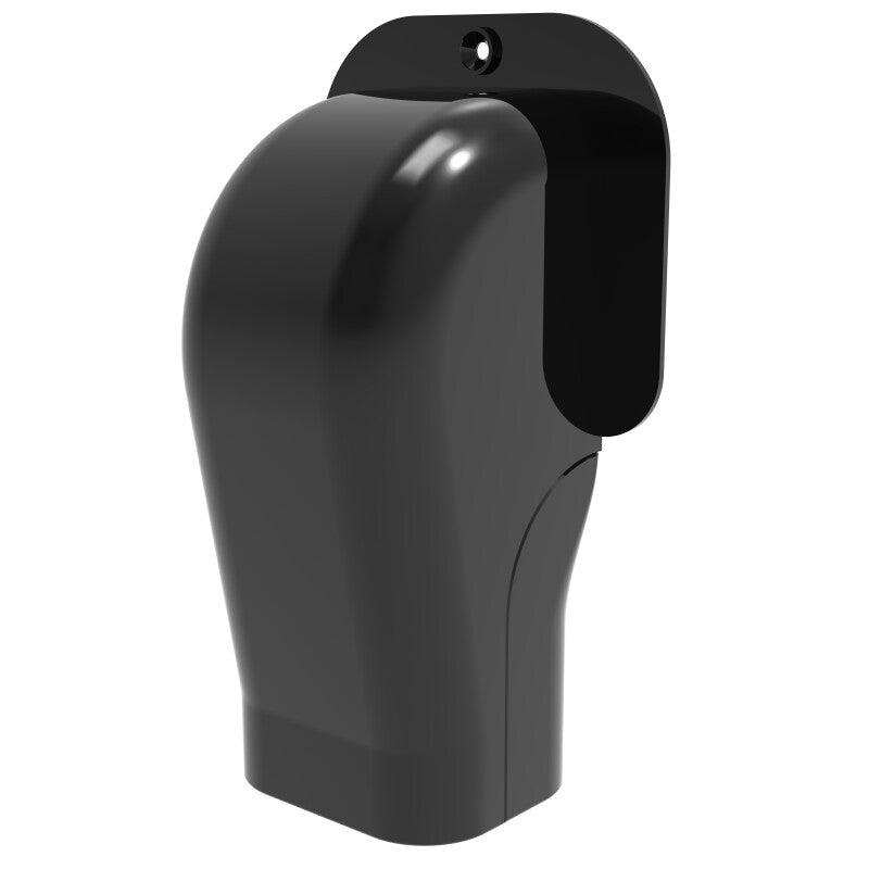 TM-72 Tecnosystemi muur afdekkap BLACK LINE - zwart RAL9005