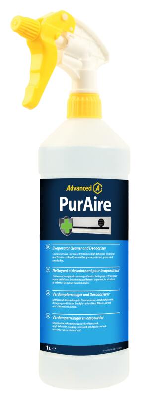 PurAire Advanced verdamperreiniger en ontsmettingsmiddel 1 liter