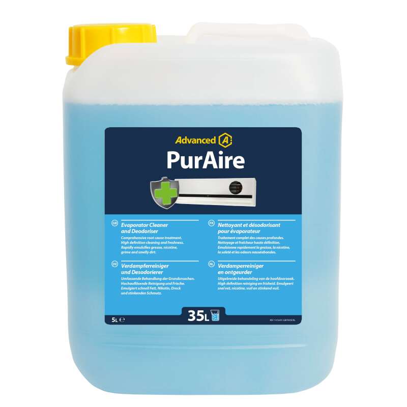 PurAire Advanced verdamperreiniger en ontsmettingsmiddel 5 liter