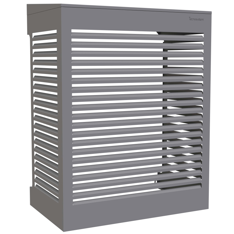 Tecnosystemi omkasting met hellend dak XL antracietgrijs (RAL 7016)